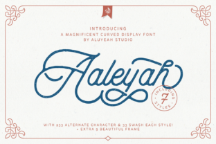 Aaleyah: A Modern Display Font for Editorial Elegance