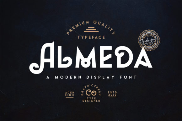 Almeda: The Modern Display Font That Elevates Campaign Design