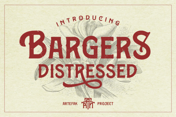 Bargers Distressed Font for Bold Branding and Visual Impact