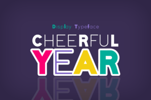Cheerful Year Font for a Fresh Brand Look