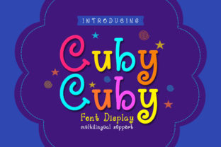 Cuby Cuby Display Font for Eye-Catching Campaigns