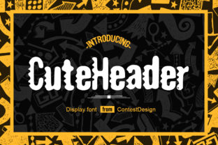 Cute Header Script Font for Eye-Catching Designs