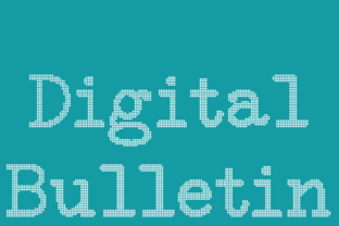 Digital Bulletin Font for Eye-Catching Digital Displays