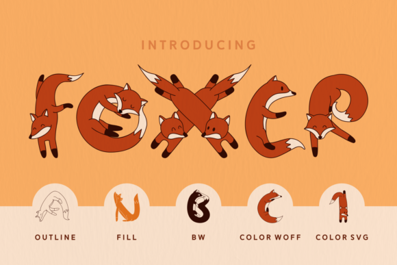 Foxer Font for Playful Branding and Creative Projects