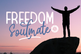 Freedom Soulmate Duo: A Font with the Spirit of Adventure
