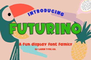 Futurino Family: A Playful Handwritten Font for Creative Projects