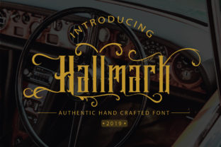 Hallmark Font for Authentic Branding and Creative Design