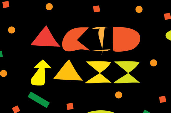 Jazz Acid Font for Bold Digital Creativity