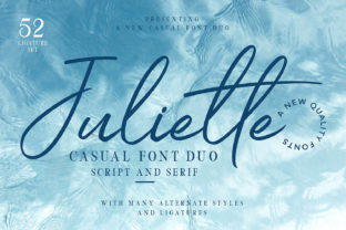 Juliette Duo: A Display Font That Elevates Handmade Creations