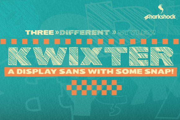 Kwixter: A Rugged Display Font for Bold Editorial Design