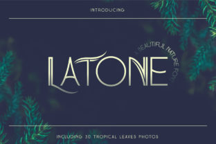 Latone: A Sophisticated Display Font for Digital Creatives