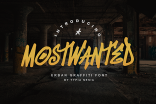 Mostwanted Font for Bold and Modern Craft Projects
