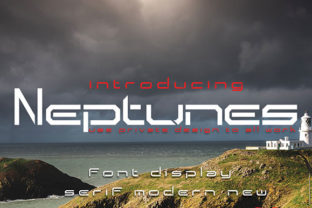 Neptunes: A Modern Display Font for Polished Branding
