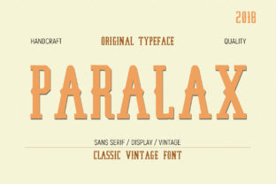 Paralax: A Handcrafted Display Font for Authentic Editorial Design