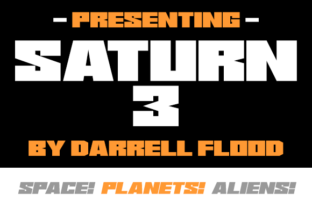 Saturn 3 Font for Bold Digital Branding and Futuristic Design