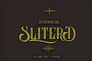 SliterD: A Vintage-Inspired Display Font for Bold Branding