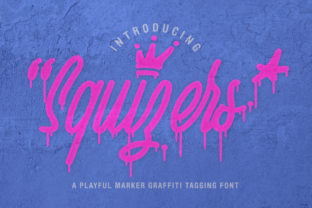Squizers: A Bold Display Font for Modern Web Design