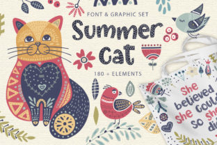 Summer Cat Font for Professional Branding and Design