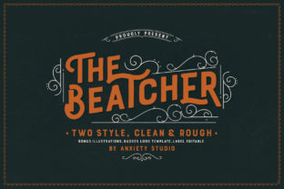 The Beatcher – A Striking Display Font for Web Design