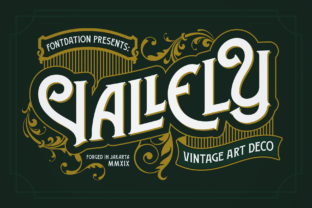 Vallely: A Timeless Display Font for Polished Branding