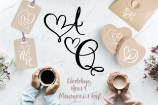 Wedding Heart Font for Romantic Web Designs